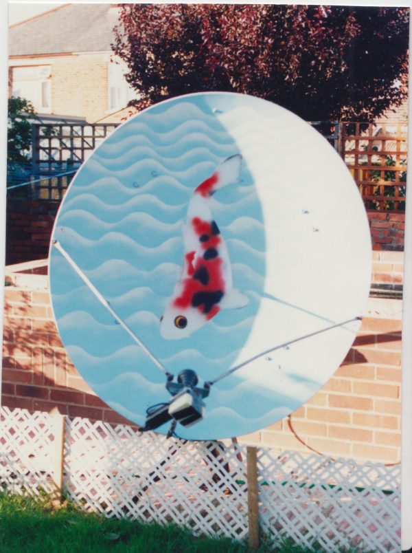 Custom Satellite Dish Covers The Art & Soul Traders